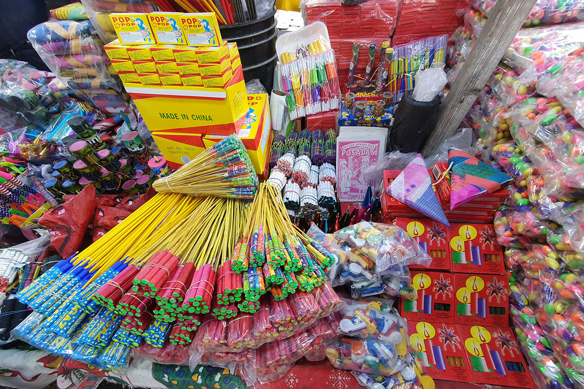 Nueve de cada 10 puntos de venta de pirotecnia