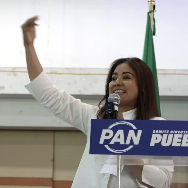 Gabriela Ruiz ganó la dirigencia del PAN. Foto: El Heraldo de Puebla.