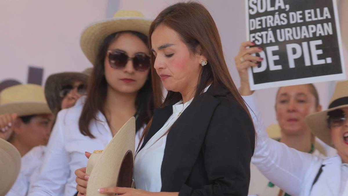 La tensión política en Michoacán volvió a escalar tras el llamado de Grecia Quiroz para que se investigue a cualquier posible implicado en el homicidio de Carlos Manzo. FOTO: Cuartoscuro.