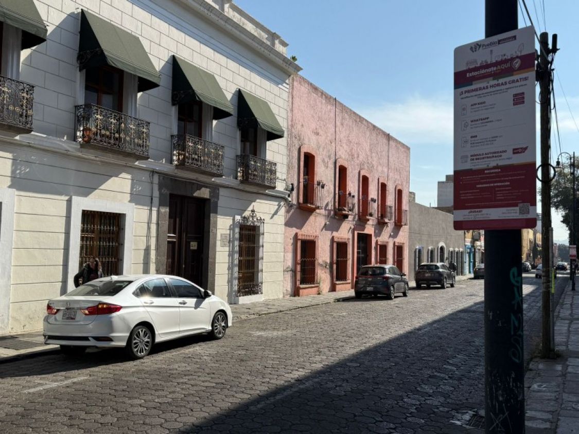Parquímetros en Puebla recaudaron 36 millones de pesos en 7 meses