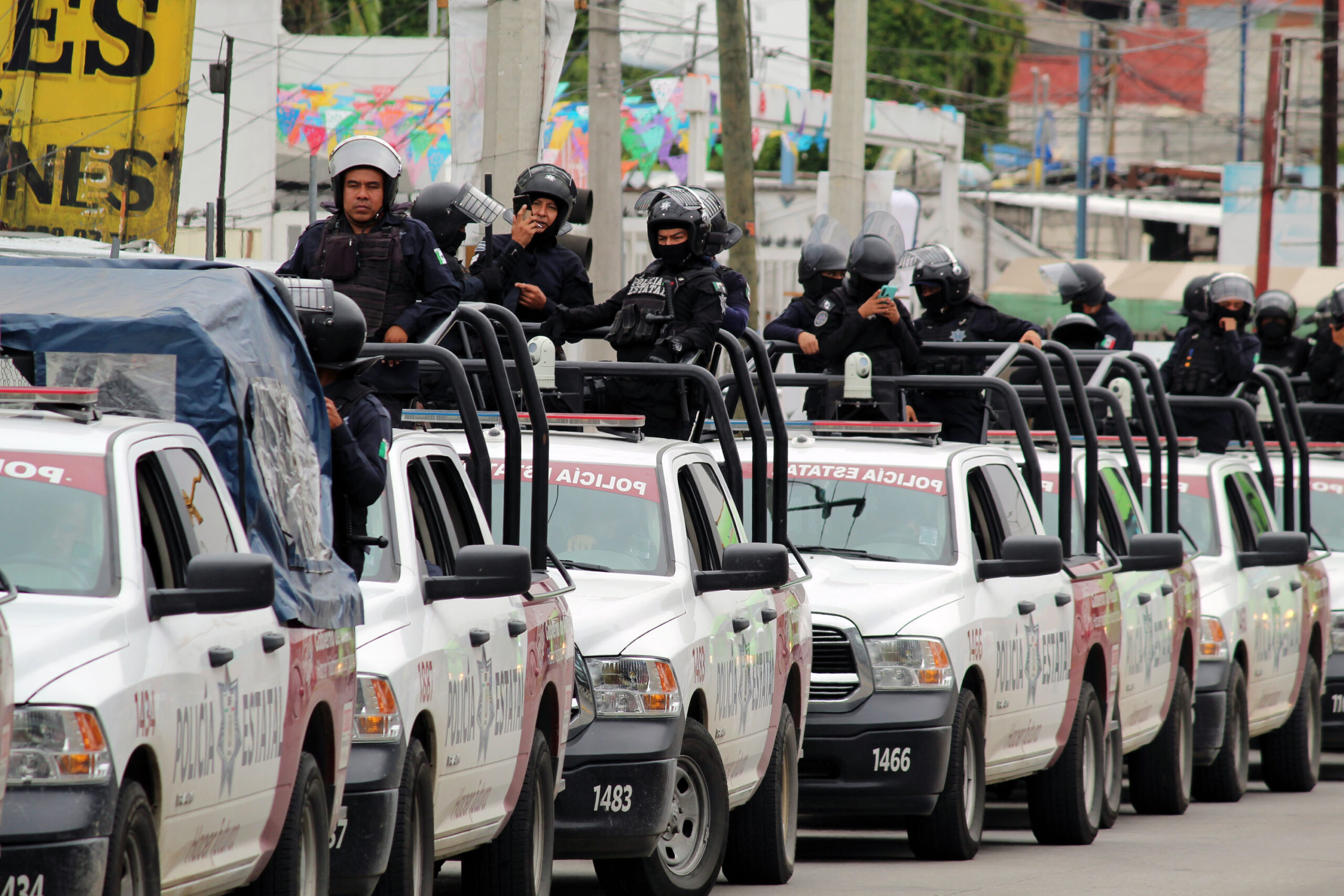 Por fiestas decembrinas, el Estado desplegará 3 mil 500 elementos de seguridad a partir del 11 de este mes y hasta el 7 de enero de 2026. FOTO: Periódico Enfoque.