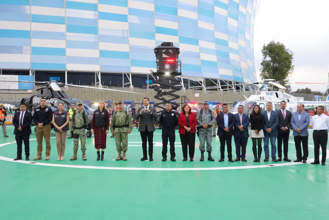 Puebla activa operativo “Puebla Segura” con 73 patrullas y dos helicópteros para reforzar vigilancia decembrina