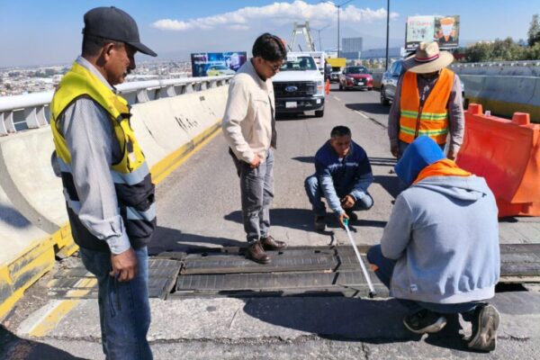 El Gobierno de Puebla descartó daños estructurales en el Puente Zaragoza tras estudios de ingeniería y topografía. FOTO: Cuartoscuro.