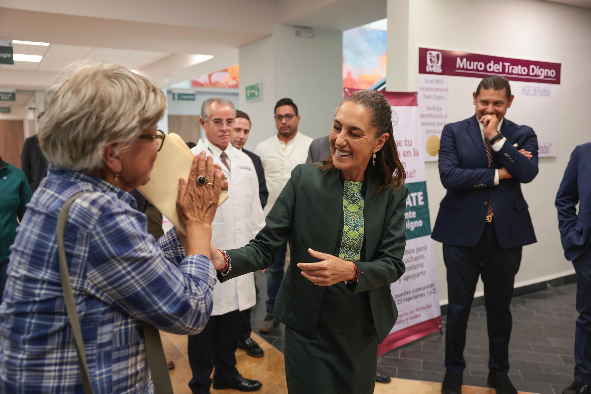 Sheinbaum destaca modernización del IMSS durante la 116 Asamblea General e reinauguración del Hospital General 36 en Puebla