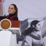 Sheinbaum reiteró que México no está de acuerdo con las intervenciones tras el supuesto ataque terrestre de Estados Unidos en Venezuela. FOTO: EFE.