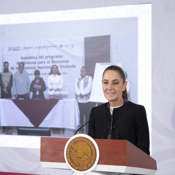Gobierno de México puso en marcha un sorteo para definir a las primeras familias beneficiarias del Programa Nacional de Vivienda para el Bienestar. Foto: Saúl López / Presidencia