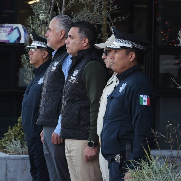 Miles de detenciones, nuevas tecnologías y un trabajo coordinado con fuerzas federales para enfrentar el huachicol y la criminalidad, destacó en seguridad, el gobierno poblano. FOTO: SSC Puebla.
