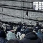 Un operativo para cerrar zanjas de riego en la comunidad indígena de Alpanocan, Tochimilco, derivó en un enfrentamiento con fuerzas federales y estatales FOTO: El Sol de Puebla.