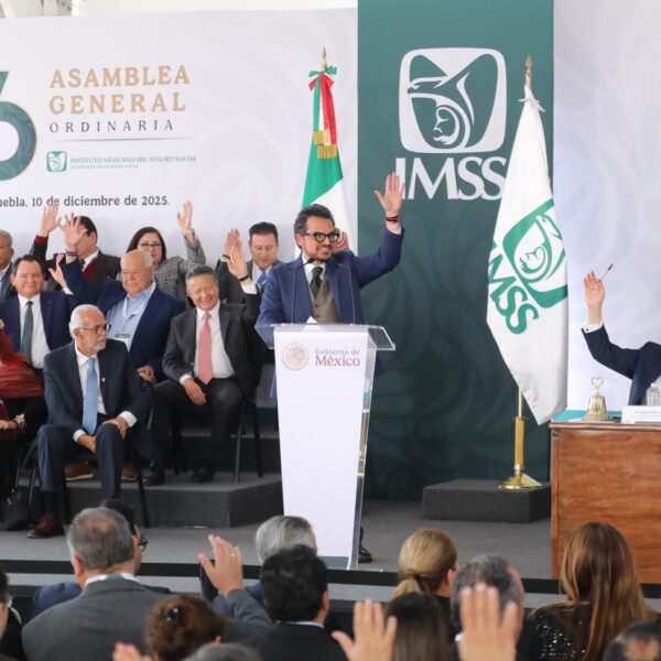 El nuevo reporte del IMSS confirma un cierre de año con cifras históricas en el empleo formal, marcado por un crecimiento sostenido tanto en generación de puestos como en niveles salariales. FOTO: FB @RobledoZoe.