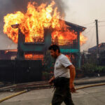 Incendios en Chile. Foto: France 24.