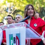 Xitlalic Ceja negó una ruptura en el PRI poblano y llamó a la diputada Delfina Pozos a mantenerse en el partido. FOTO: @CarlosPress.