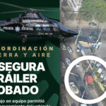 Tras una persecución policiaca, fue detenido un presunto delincuente por el robo de un tráiler en la lateral de la autopista México-Puebla.