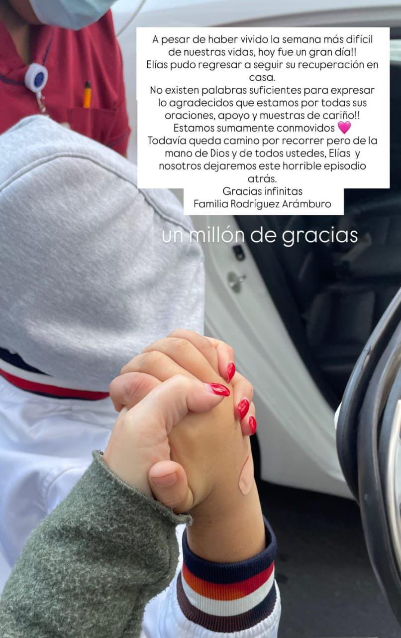 Niño herido por bala perdida en Puebla es dado de alta tras cinco días hospitalizado