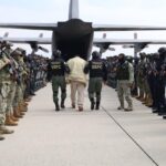 México trasladó a 37 operadores del crimen organizado a Estados Unidos al considerarlos una amenaza para la seguridad nacional. FOTO: SSPC.