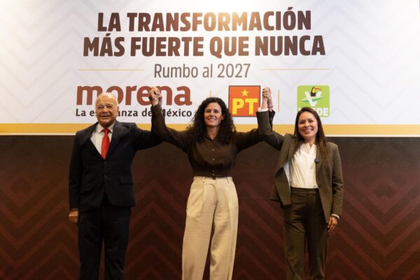 Las dirigencias de Morena, Verde y PT refrendaron su alianza rumbo a 2027 y adelantaron que la coalición apunta también a 2030.