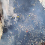 Incendio en Guadalupe Hidalgo deja a un adulto mayor sin vida; autoridades confirmaron el fallecimiento dentro de una vivienda donde se almacenaba material PET. FOTO: E-consulta.