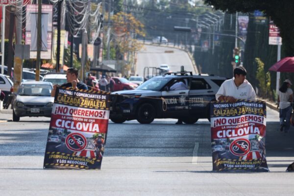 Activistas. Foto: El Sol de Puebla.