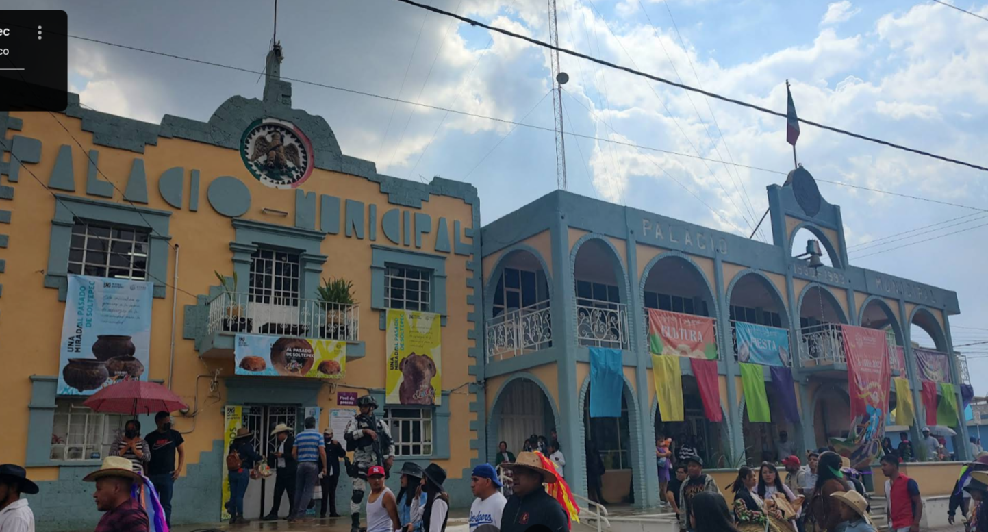 Ante la llegada del Parque de reciclaje, ejidatarios de Soltepec y San José Chiapa convocaron una asamblea para el 25 de enero. FOTO: Google Maps.