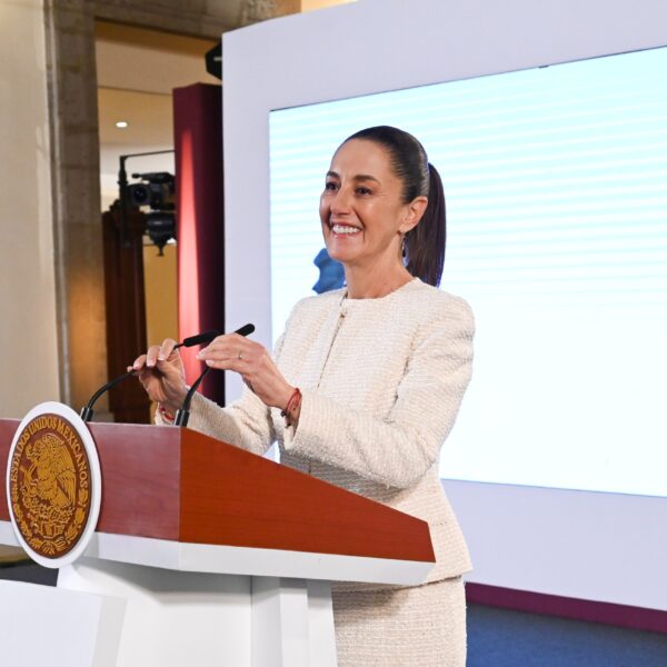 La presidenta Claudia Sheinbaum calificó como un precedente contra la impunidad la condena máxima por el feminicidio de Cecilia Monzón.