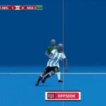 La Liga MX estrenó un sistema novedoso para la detección automática del fuera de lugar. IMAGEN: FIFA.