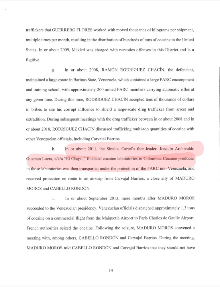 ¿Nicolás Maduro y El Chapo Guzmán aliados? Esto revela la acusación del gobierno de Estados Unidos