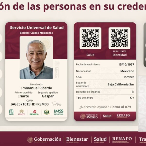 Puebla será uno de los primeros 14 estados en iniciar la credencialización del Servicio Universal de Salud, un paso hacia la atención médica universal con expediente clínico digital.