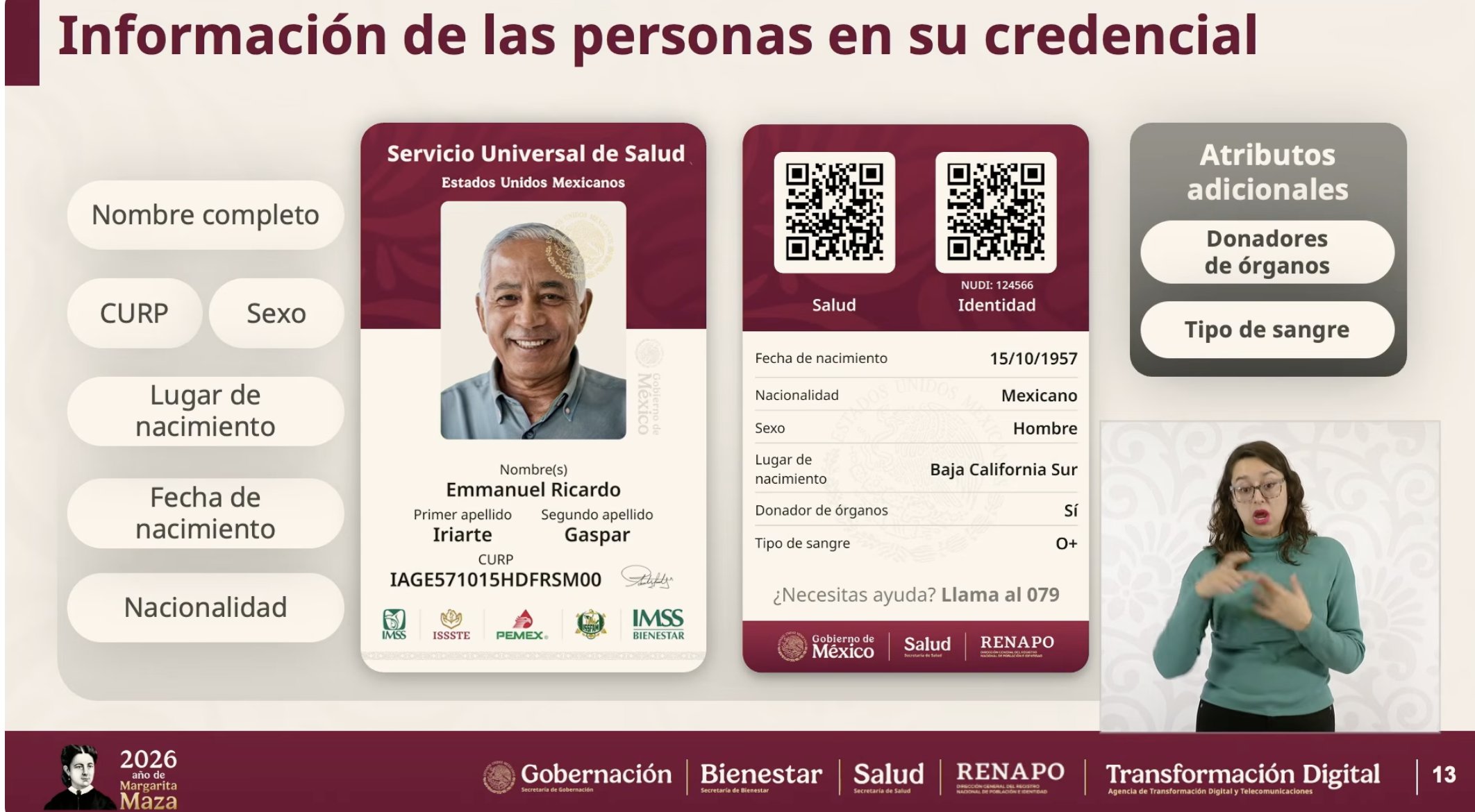 Puebla será uno de los primeros 14 estados en iniciar la credencialización del Servicio Universal de Salud, un paso hacia la atención médica universal con expediente clínico digital.