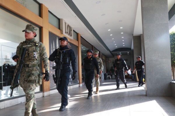 Operativo especial de seguridad.