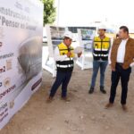 Alejandro Armenta supervisó la obra del Forum Pensar en Grande, un nuevo recinto para eventos culturales, artísticos y deportivos que se construye bajo lineamientos del INAH.