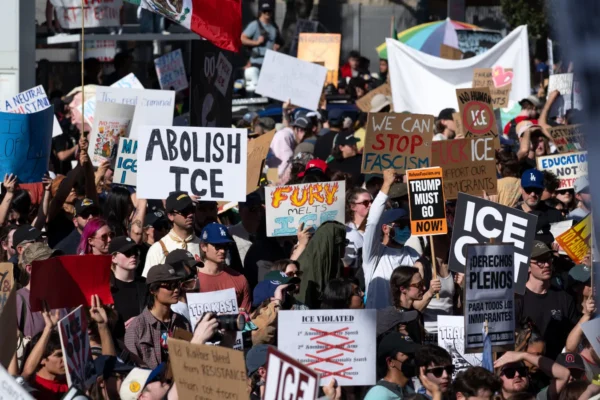 Protestas EUA. Foto: Excelsior California.
