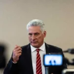 Miguel Díaz-Canel rechazó el llamado de Donald Trump a alcanzar un acuerdo y afirmó que Cuba es una nación soberana a la que “nadie le dicta qué hacer”. FOTO: EFE.
