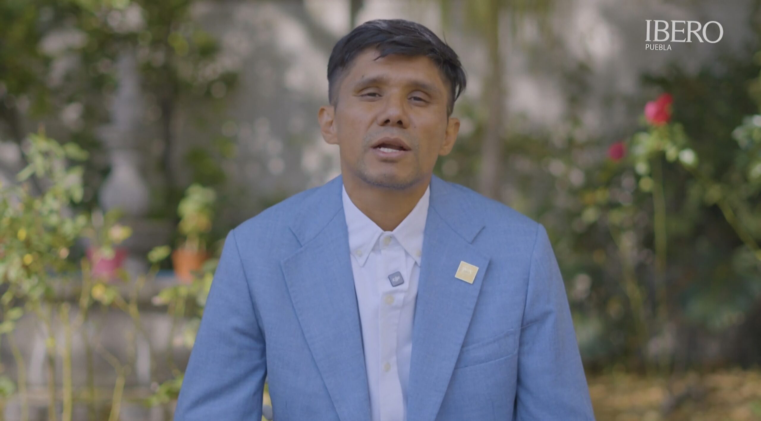 El académico de IBERO Puebla, Leonardo Escobar, acusó a la Guardia Nacional y a policías de Apodaca de detenerlo ilegalmente, golpearlo y mantenerlo incomunicado durante 14 días. IMAGEN: Ibero Puebla.