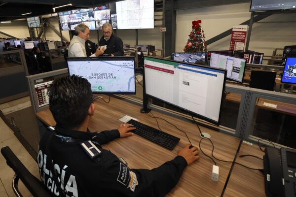 Desde el Complejo de Seguridad Ciudadana se coordinó la respuesta para descartar riesgos tras el sismo, con resultado de saldo blanco.