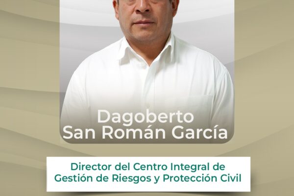 Dagoberto San Román García es el nuevo responsable de Protección Civil en Texmelucan.