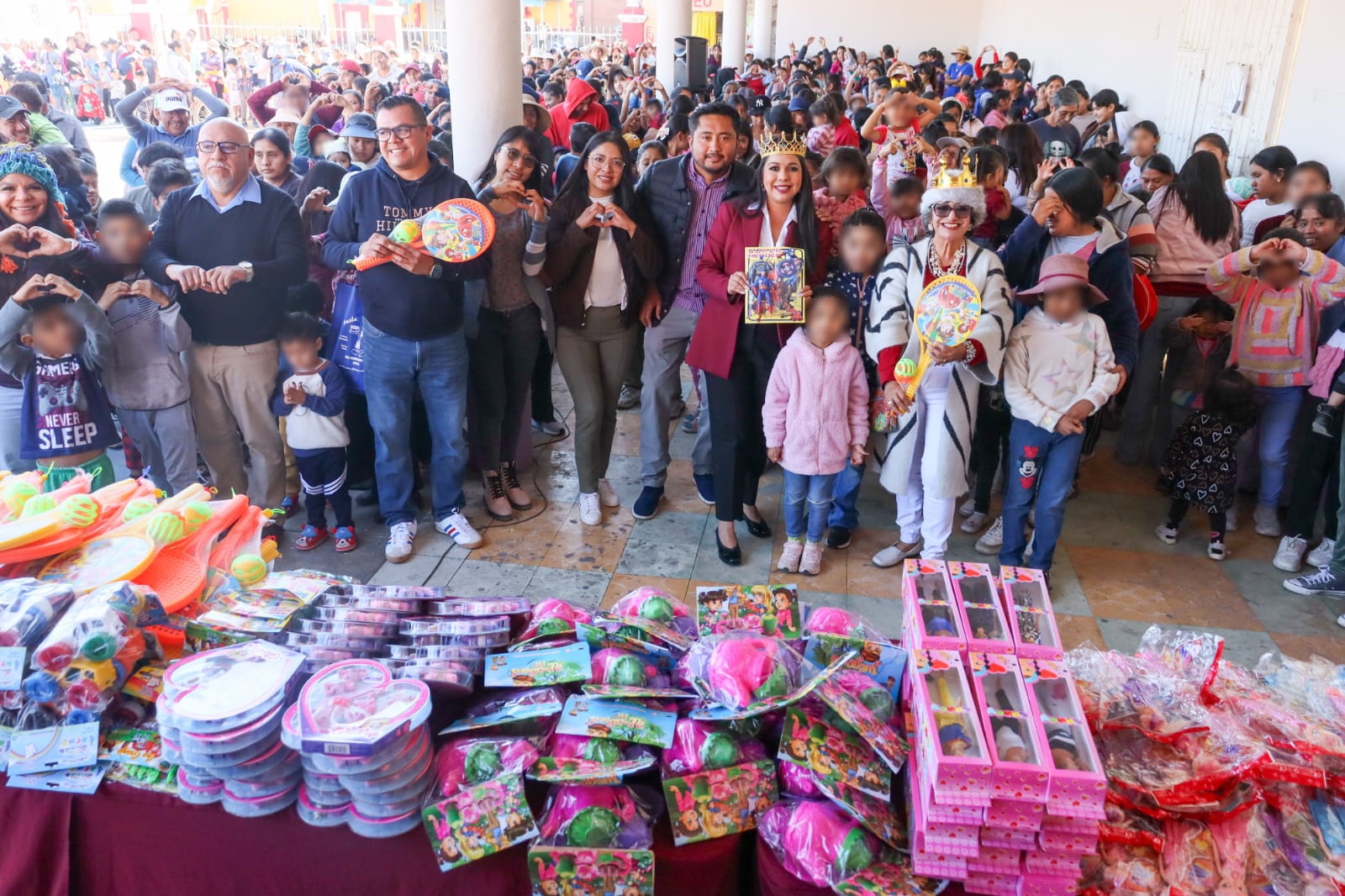 Caravana de la Transformación recorre juntas auxiliares de San Pedro Cholula con actividades por Día de Reyes