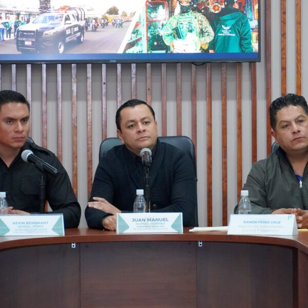 Con una fuerte apuesta presupuestal Texmelucan reporta avances en materia de seguridad y una baja sostenida en delitos de alto impacto.