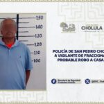 Vigilante y ladrón; hombre fue detenido por presunto robo en fraccionamiento de Coronango.
