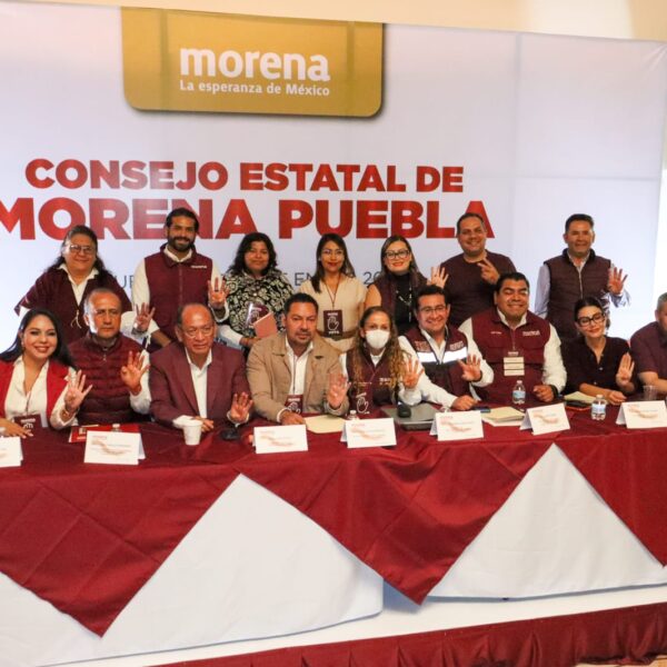 MORENA Puebla realizó su primer reunión del año para delinear su plan de trabajo en 2026.