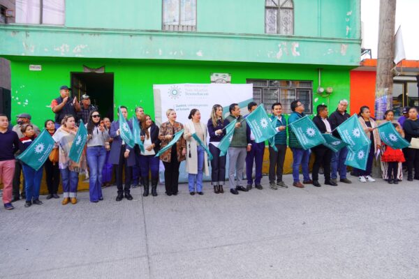 El ayuntamiento de Texmelucan dio inicio a la rehabilitación del drenaje pluvial bajo el puente de la autopista en la calle Domingo Arenas.