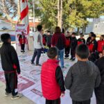 641 estudiantes de primaria en San Miguel Canoa realizaron actividades para promover valores como honestidad, respeto y responsabilidad.