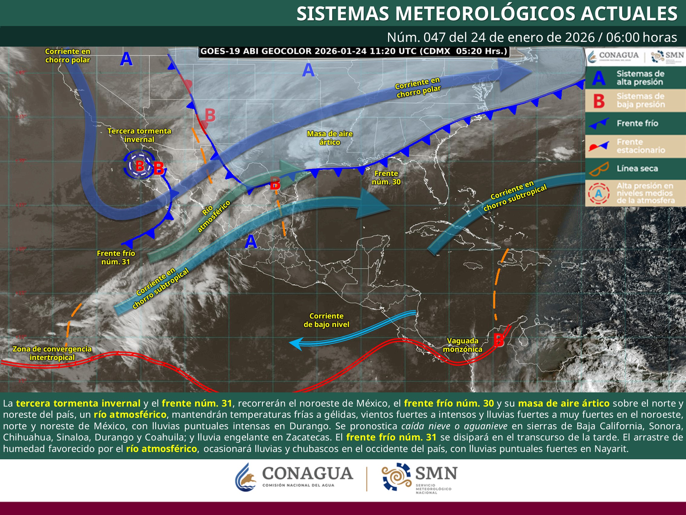 Las bajas temperaturas y heladas se mantendrán en la mayoría del país.