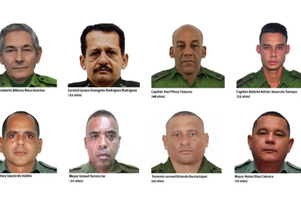 Cuba publicó fotos de los agentes de las FAR que fallecieron tras el ataque estadounidense en Caracas. IMAGEN: CNN.