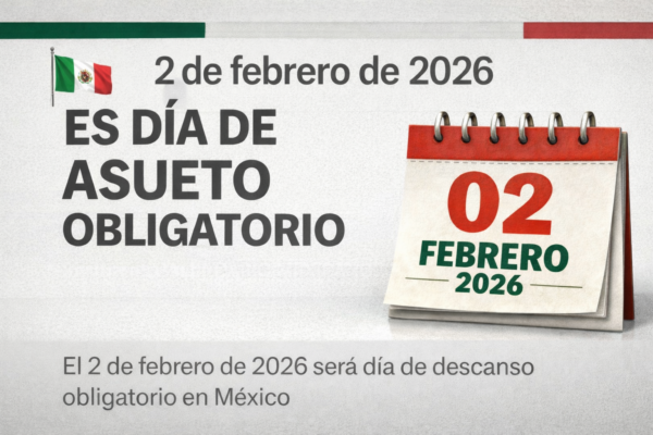 Llega el primer puente de 2026: el próximo lunes será día de descanso obligatorio por la Constitución; habrá fin de semana largo del 31 de enero al 2 de febrero.