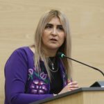 Cruce de acusaciones en el Congreso: la fiscal Idamis Pastor y la diputada de MC, Fedrha Suriano, se señalaron mutuamente por vínculos con funcionarios hoy investigados. FOTO: Sucesos Puebla.