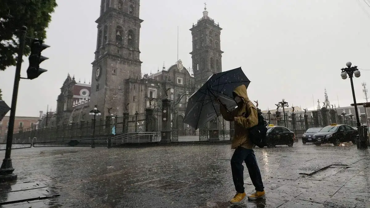 El Gobierno de Puebla llamó a la precaución ante lluvias fuertes pronosticadas para este fin de semana. FOTO: Agencia Enfoque.