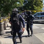 Dos legisladores de MC fueron atacados tras salir del Congreso de Sinaloa. FOTO: Los Noticieristas.