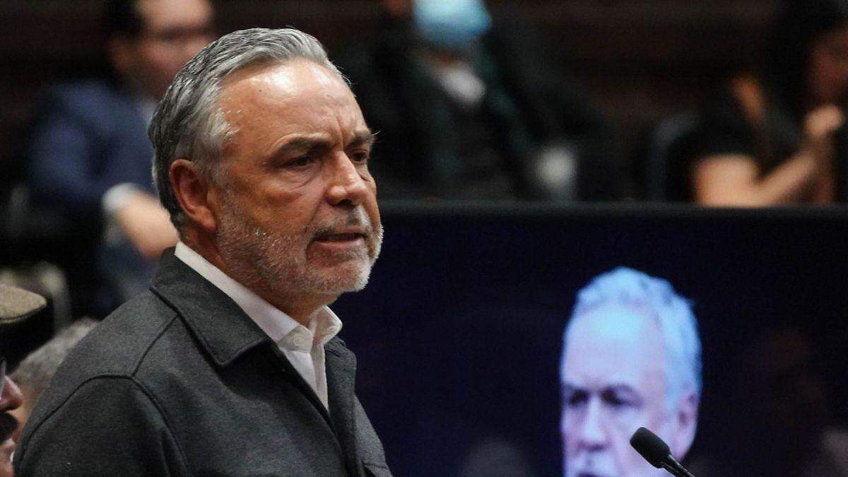 Alfonso Ramírez Cuéllar, proponer eliminar el fuero constitucional para legisladores, en el marco de la reforma electoral, al considerarlo una "vergüenza". FOTO: Cuartoscuro.