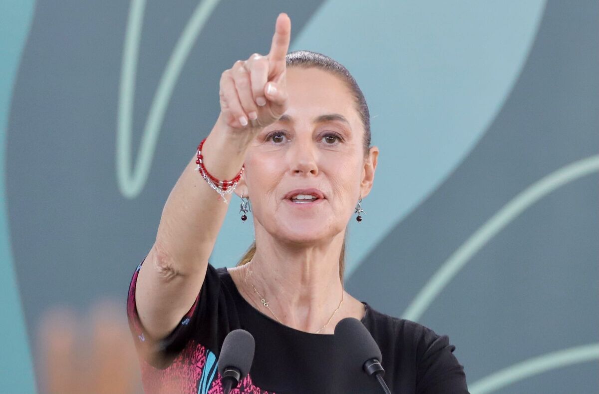 Claudia Sheinbaum pidió a SRE fortalecer los canales de comunicación con Washington tras la amenaza de Trump. FOTO: Milenio.