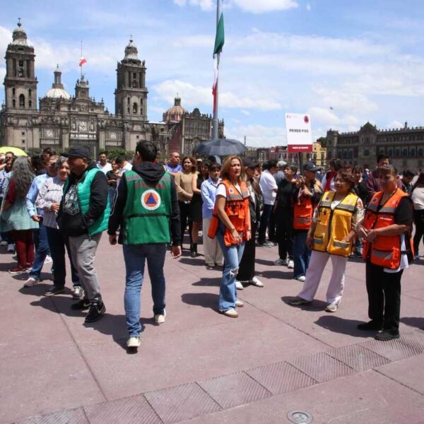 El próximo 18 de febrero la capital del país tendrá su primer simulacro. FOTO: Milenio.