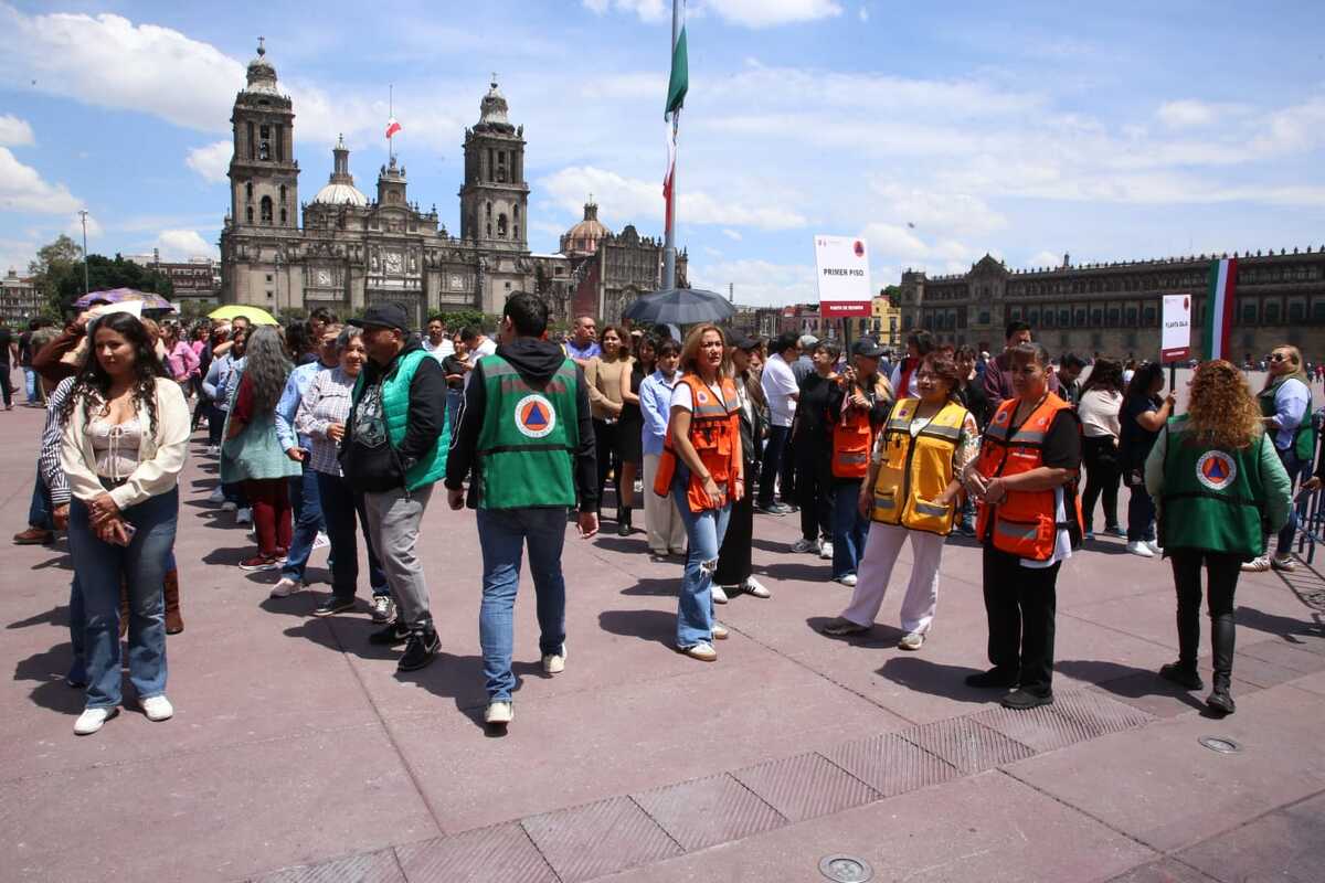 El próximo 18 de febrero la capital del país tendrá su primer simulacro. FOTO: Milenio.